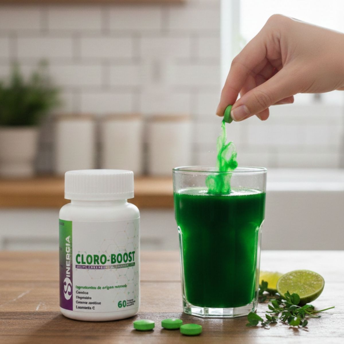 CLORO-BOOST, CONT. NETO. 60 TABLETAS EFERVESCENTES DE 850 MG