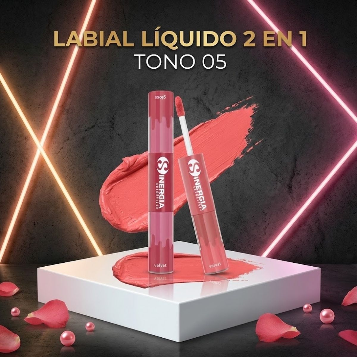 LABIAL LIQUIDO 2 EN 1