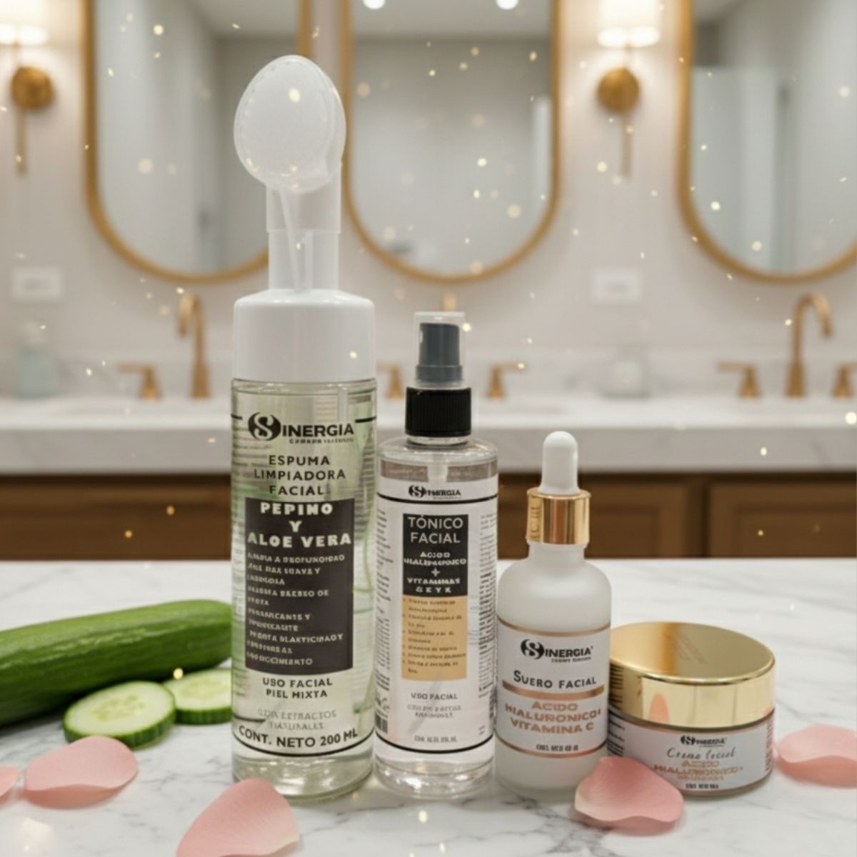 KIT FACIAL COMPLETO ANTIEDAD 