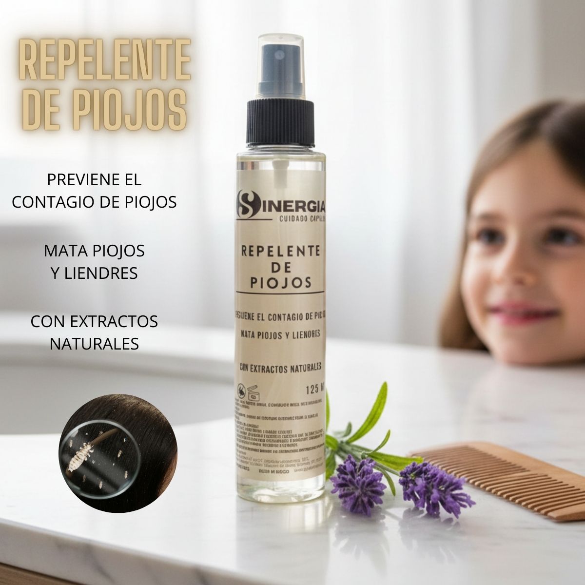REPELENTE DE PIOJOS Y LIENDRES 125 ML