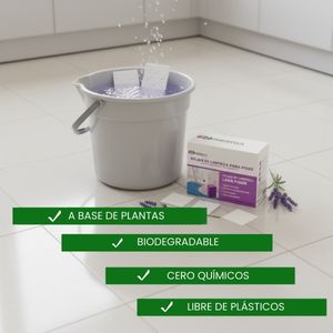 HOJAS DE LIMPIEZA PARA LAVA PISOS, 60 PIEZAS