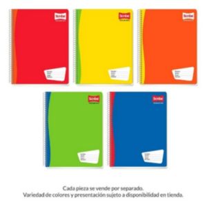 CUADERNO PROFESIONAL SCRIBE ESCOLAR PLUS DE DIBUJO, 1 PIEZA DE 100 HOJAS, ID: 5486