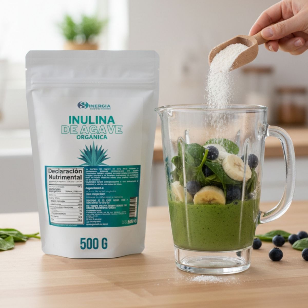 INULINA DE AGAVE ORGÁNICA 500 G