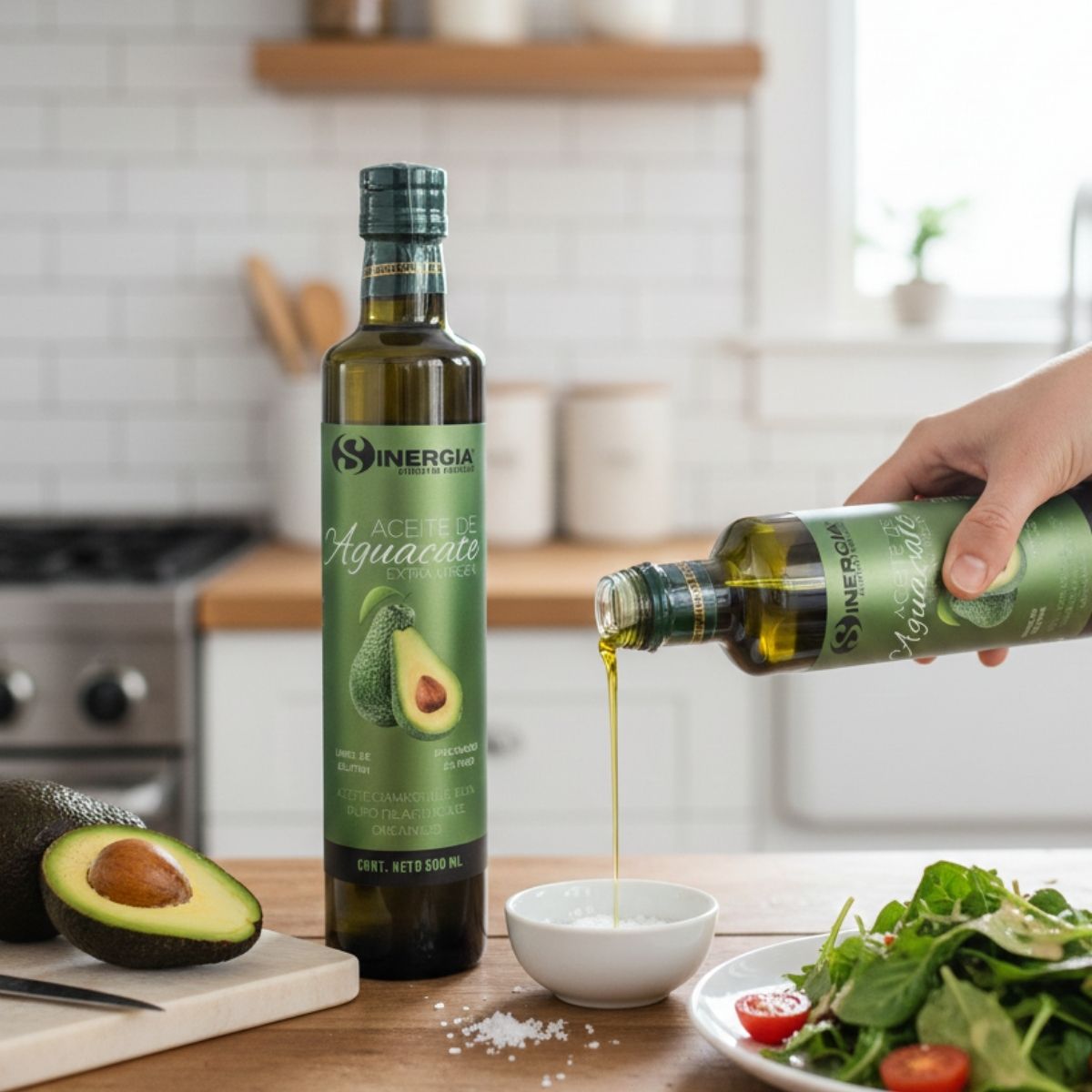 ACEITE DE AGUACATE ORGÁNICO-EXTRA VIRGEN 500ML